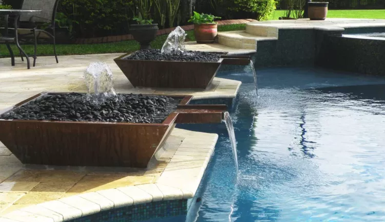 pool fountains for above ground pools