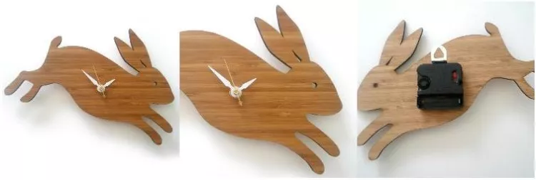 Decoylab, Modern Baby Rabbit Clock